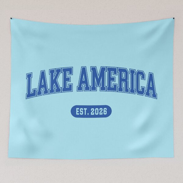 Item preview, Lake America Est. 2026 – Patriotic American Lake Life Vintage Design designed and sold by artworkathome.