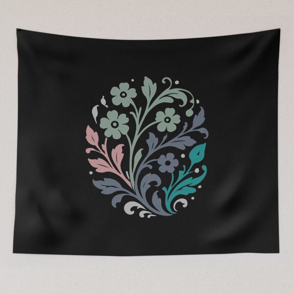 Item preview, Colorful Circular Floral Mandala 035_1 designed and sold by AhmedHelal24795.
