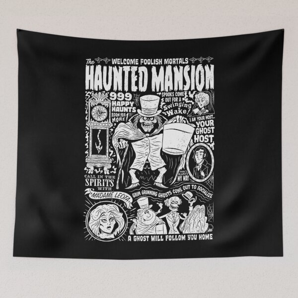 Item preview, Retro The Haunted Mansion Madam Leota Hitchhiking Ghosts designed and sold by HokutoKaiStore.
