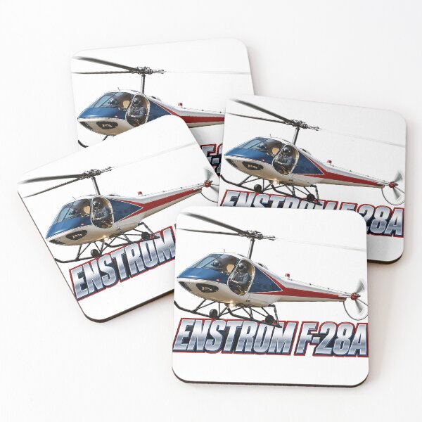 Item preview, Enstrom F-28A Classic Helicopter Aviation Art designed and sold by OakWingStudio.