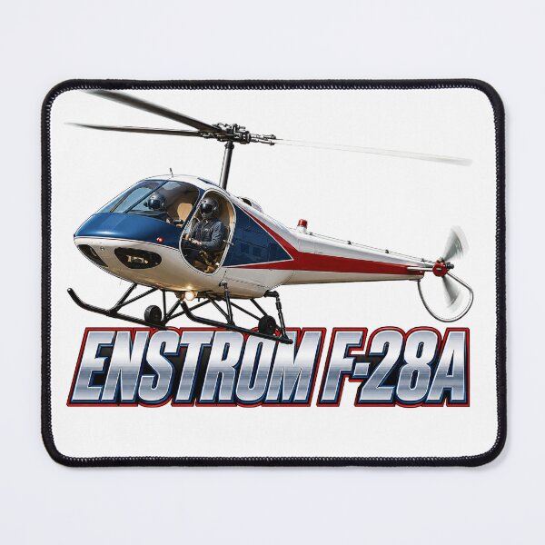 Item preview, Enstrom F-28A Classic Helicopter Aviation Art designed and sold by OakWingStudio.