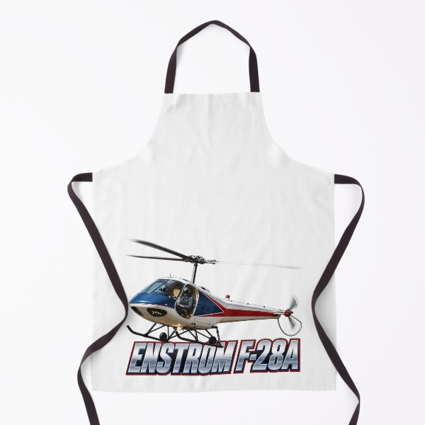 Item preview, Helicóptero clásico Enstrom F-28A (Arte aeronáutico) designed and sold by OakWingStudio.