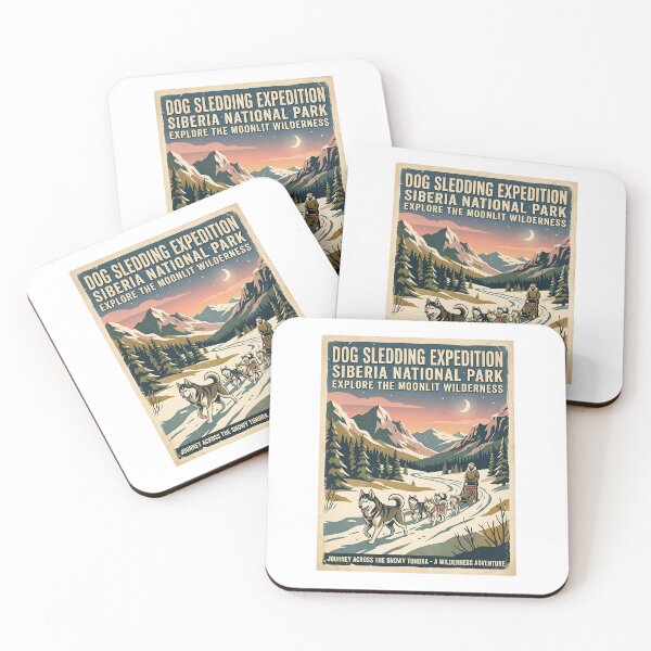 Item preview, Siberian Husky Sled Guide designed and sold by PictoVibe.