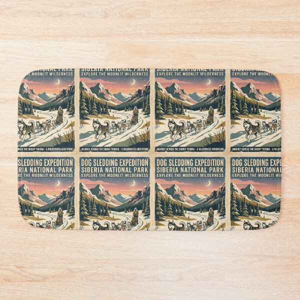 Item preview, Siberian Husky Sled Guide designed and sold by PictoVibe.