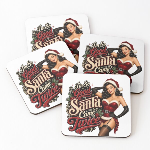 Item preview, Santa Comes Twice ... designed and sold by BestCoolStuff.