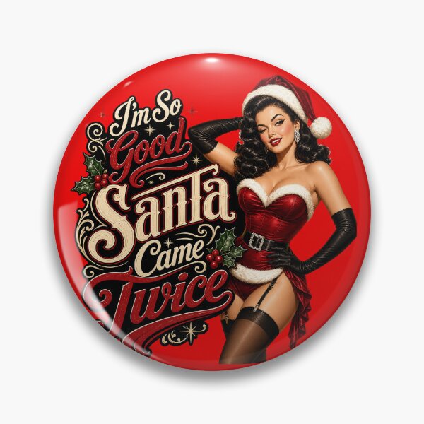 Item preview, Santa Comes Twice ... designed and sold by BestCoolStuff.