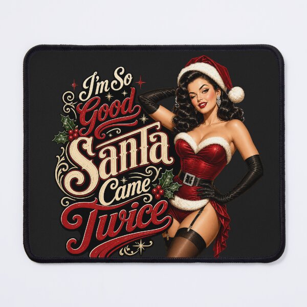 Item preview, Santa Comes Twice ... designed and sold by BestCoolStuff.