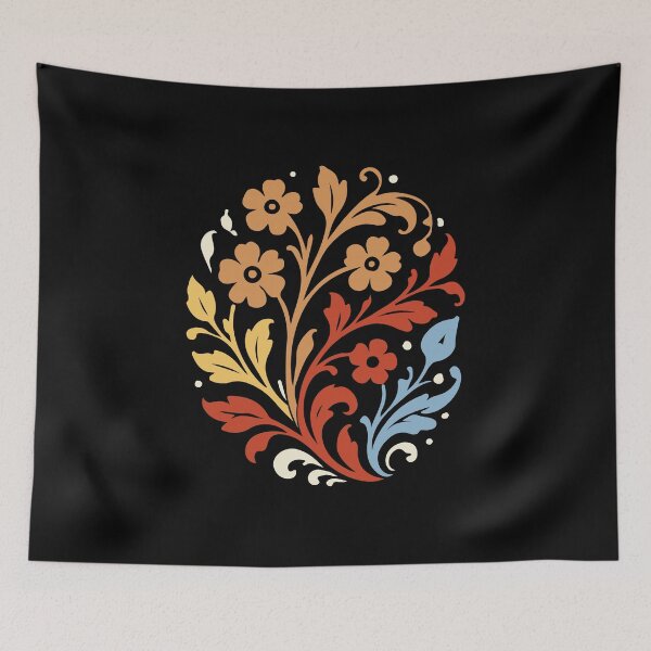 Item preview, Colorful Circular Floral Mandala 040_1 designed and sold by AhmedHelal24795.