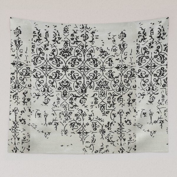 Item preview, Black and White Vintage Ornamental Pattern – Intricate Floral Paisley designed and sold by destelloacido.