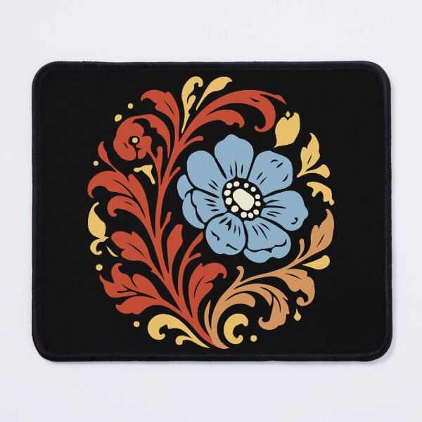 Item preview, Colorful Circular Floral Mandala 041_1 designed and sold by AhmedHelal24795.