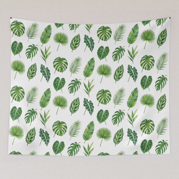 Item preview, Tropical Botanical Leaves Watercolor – Minimalist Green Foliage designed and sold by Lyannaadesign.