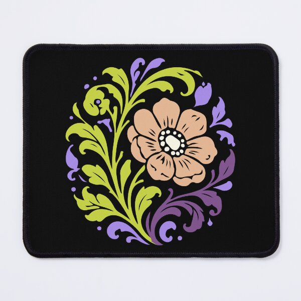 Item preview, Colorful Circular Floral Mandala 042_1 designed and sold by AhmedHelal24795.