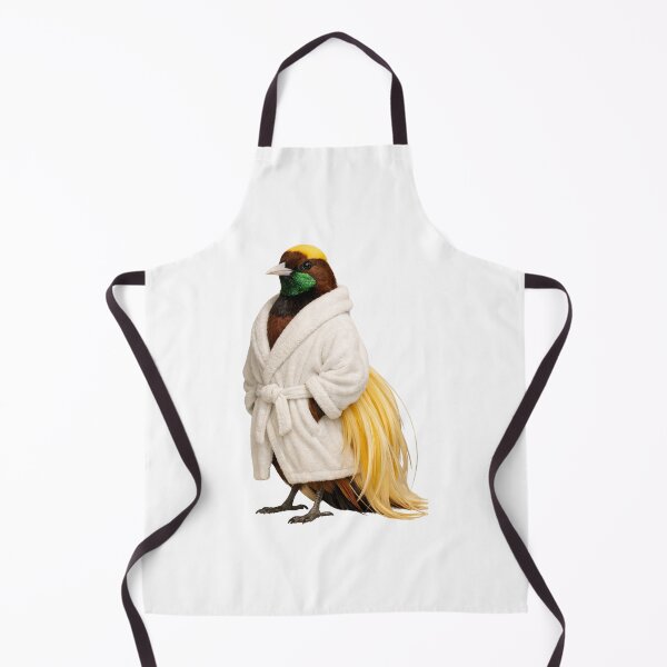 Item preview, Greater Bird-Of-Paradise Bathrobe designed and sold by Sillytoe.