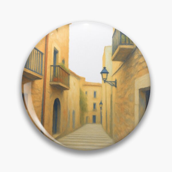 Item preview, Charming Italian Alleyway European Travel Sticker designed and sold by kathleenks.