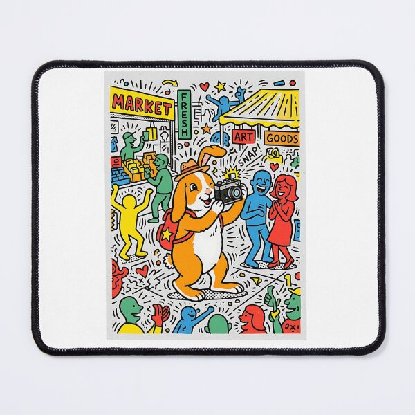 Item preview, Holland Lop Street Photographer designed and sold by PictoVibe.