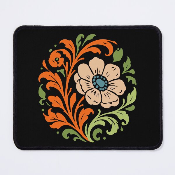 Item preview, Colorful Circular Floral Mandala 044_1 designed and sold by AhmedHelal24795.