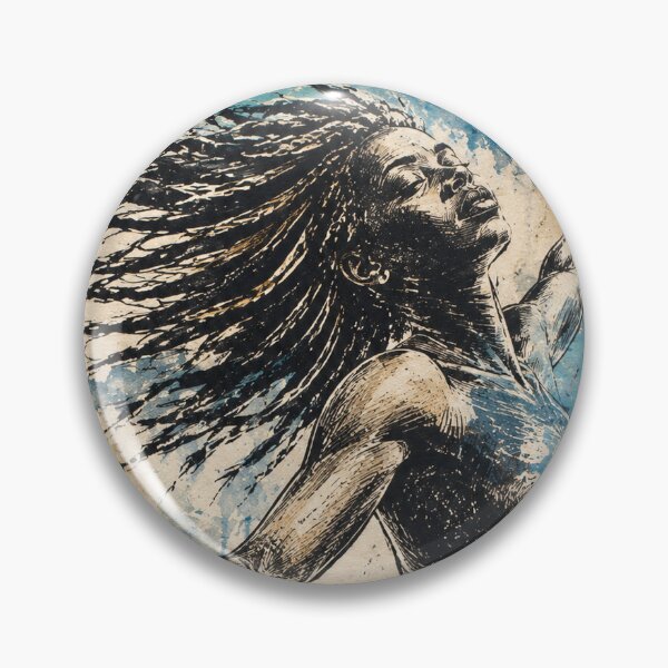 Item preview, Free Spirit | Black Woman Ocean Art designed and sold by TedKentPhoto.