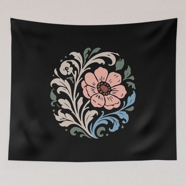 Item preview, Colorful Circular Floral Mandala 045_1 designed and sold by AhmedHelal24795.