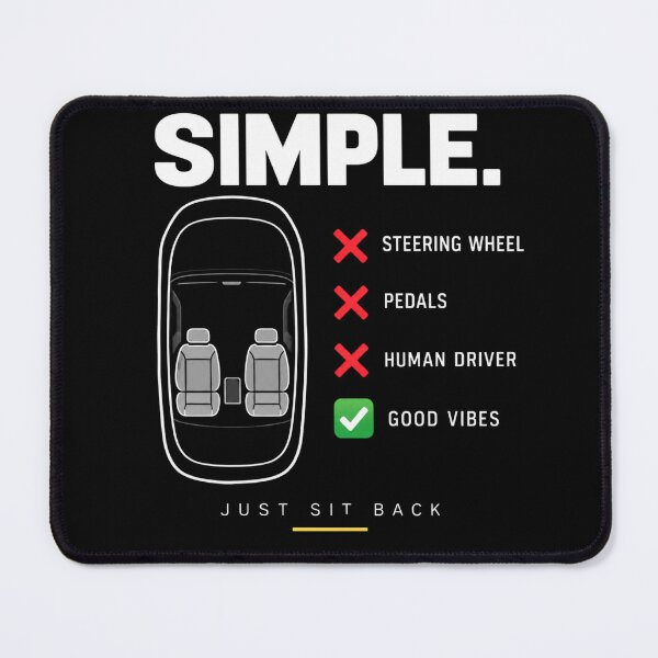 Item preview, Simple No Steering Wheel No Pedals Good Vibes designed and sold by Kenzie & Co.