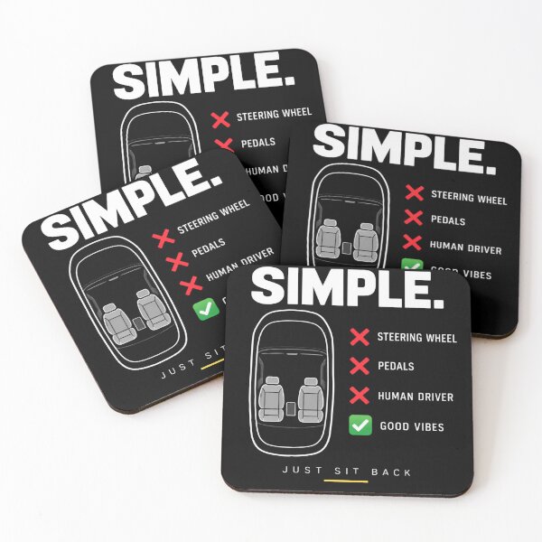 Item preview, Simple No Steering Wheel No Pedals Good Vibes designed and sold by Kenzie & Co.