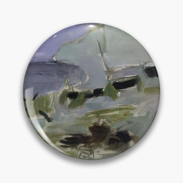 Item preview, Boats on the beach etretat 1920 designed and sold by VeilOfPigments.