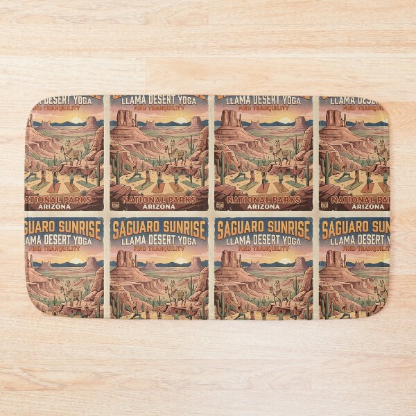 Item preview, Llama Desert Yoga Guide designed and sold by PictoVibe.