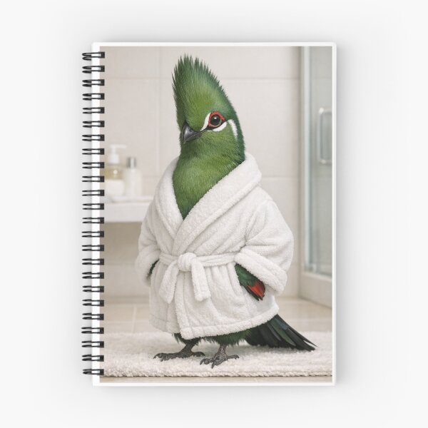 Item preview, Livingstone’s Turaco Bathrobe designed and sold by Sillytoe.