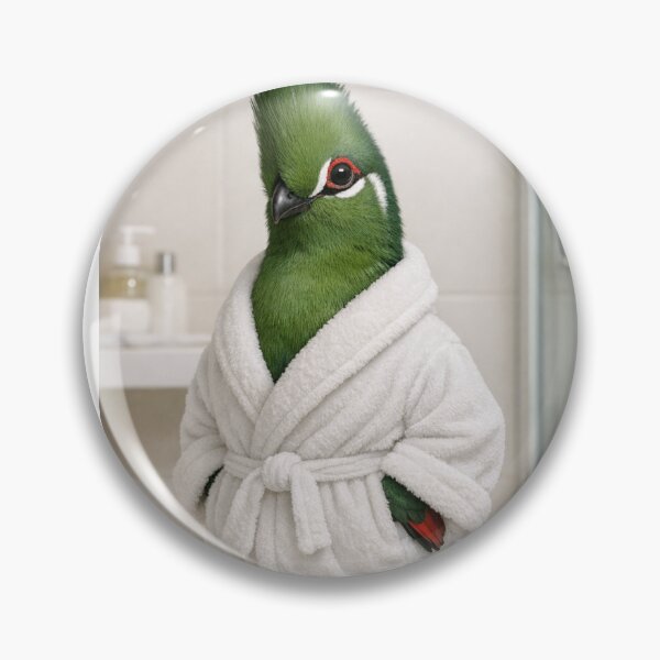Item preview, Livingstone’s Turaco Bathrobe designed and sold by Sillytoe.