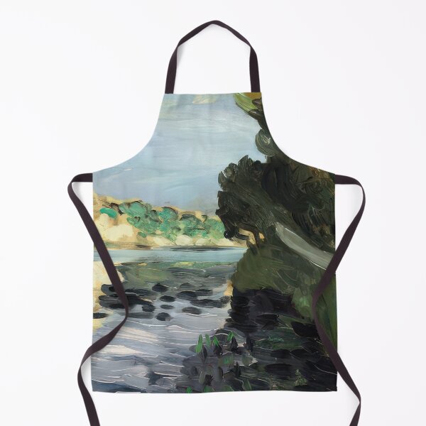 Item preview, Bords de la seine a vetheuil 1920 designed and sold by VeilOfPigments.