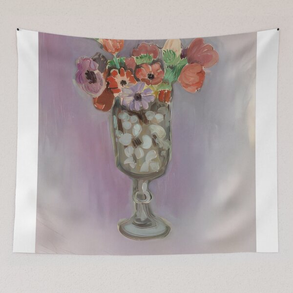 Item preview, Bouquet of anemones 1918 designed and sold by VeilOfPigments.