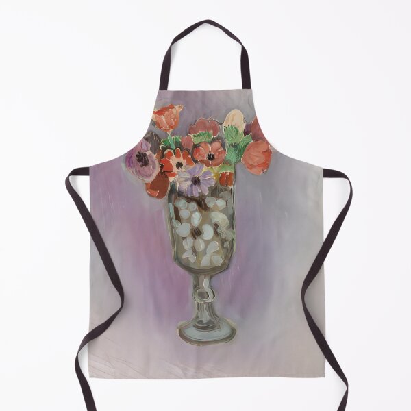 Item preview, Bouquet of anemones 1918 designed and sold by VeilOfPigments.