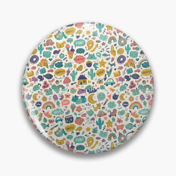 Item preview, Car Cute Hand Drawn Doodle Seamless Pattern Collection designed and sold by ART ATTACK ZONE.