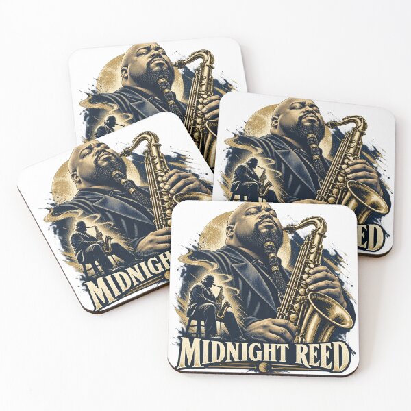Item preview,  Midnight Reed Jazz Saxophonist Portrait designed and sold by S06PMarketing.
