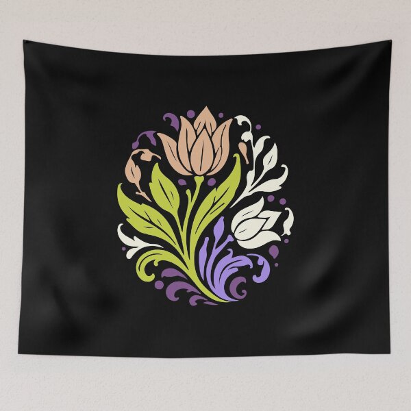 Item preview, Colorful Circular Floral Mandala 051_1 designed and sold by AhmedHelal24795.