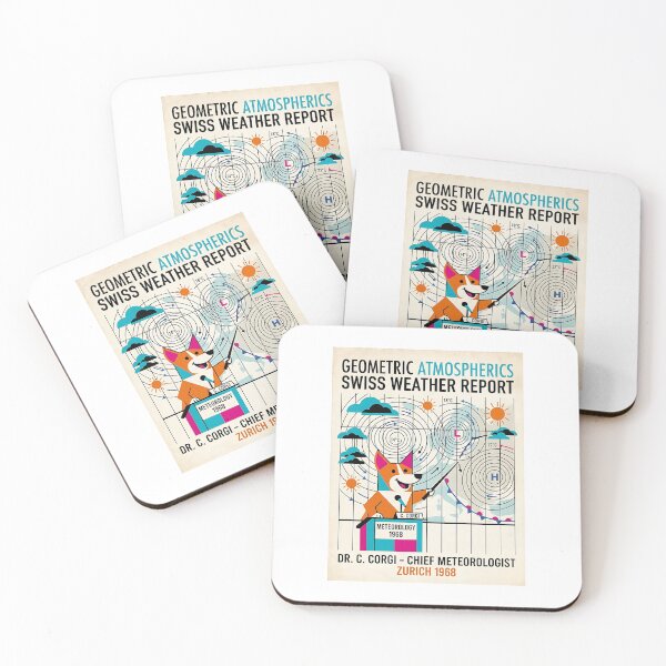 Item preview, Corgi Weather Reporter designed and sold by PictoVibe.