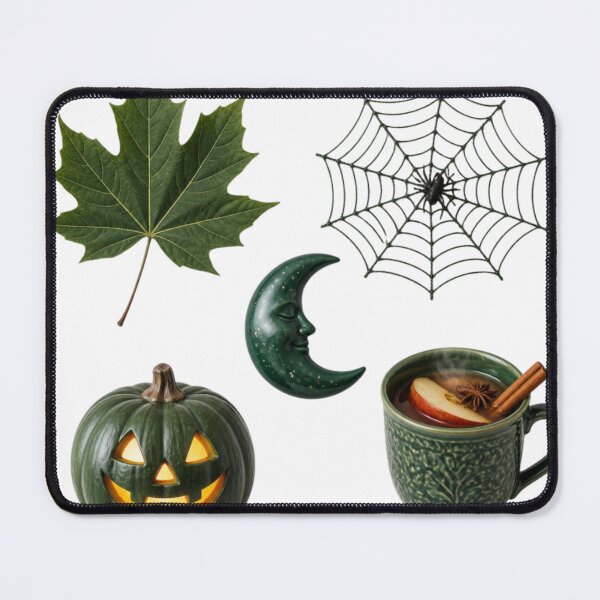 Item preview, Spooky Cozy Nights - Miami Fall 2026 Green Line Art designed and sold by VaneDesings.
