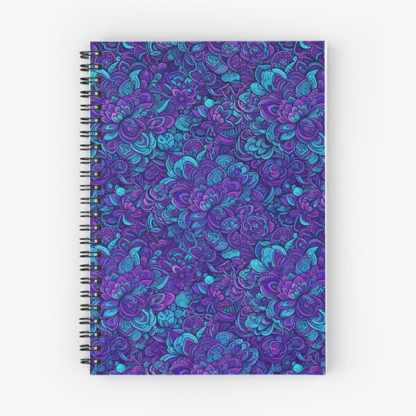 Item preview, Electric Purple Floral Mandala Pattern designed and sold by Owcomm.