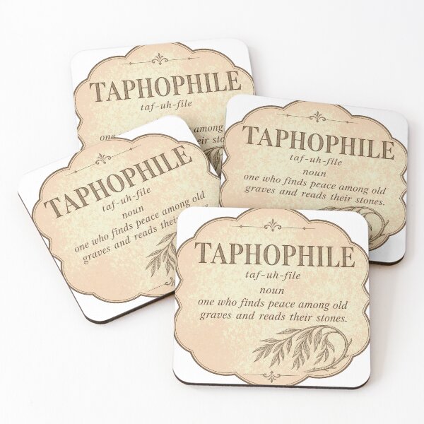 Item preview, Taphophile dictionary entry: Cemetery lover designed and sold by BoosterShop.