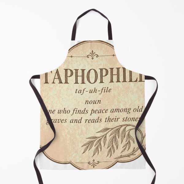 Item preview, Taphophile dictionary entry: Cemetery lover designed and sold by BoosterShop.