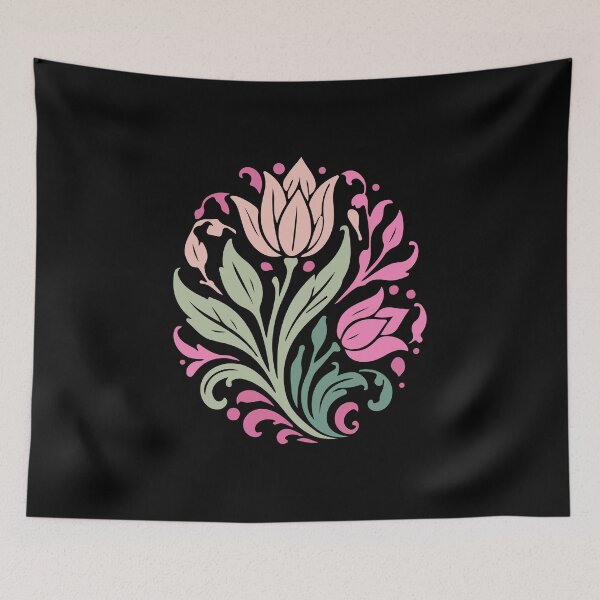 Item preview, Colorful Circular Floral Mandala 052_1 designed and sold by AhmedHelal24795.