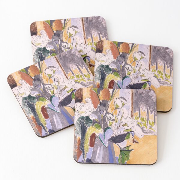 Item preview, Bouquet of flowers on a veranda 1912 designed and sold by VeilOfPigments.