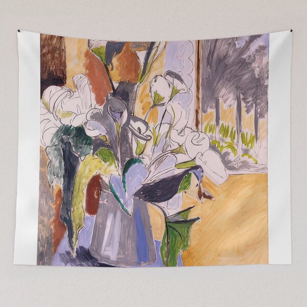 Item preview, Bouquet of flowers on a veranda 1912 designed and sold by VeilOfPigments.