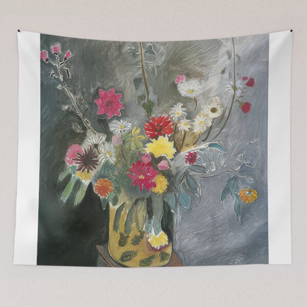 Item preview, Bouquet of mixed flowers 1917 designed and sold by VeilOfPigments.