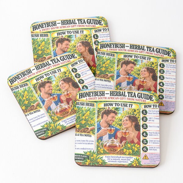 Item preview, Honeybush Herbal Tea Illustrated Guide designed and sold by New Wave Artworks & Odds &Ends.