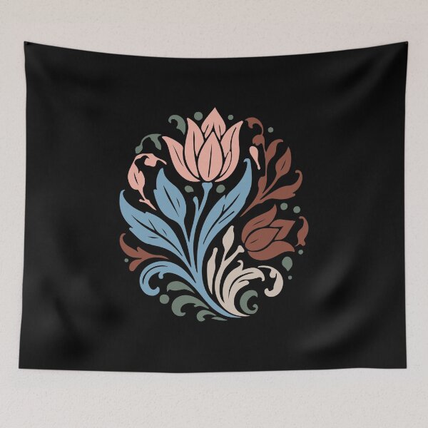 Item preview, Colorful Circular Floral Mandala 054_1 designed and sold by AhmedHelal24795.