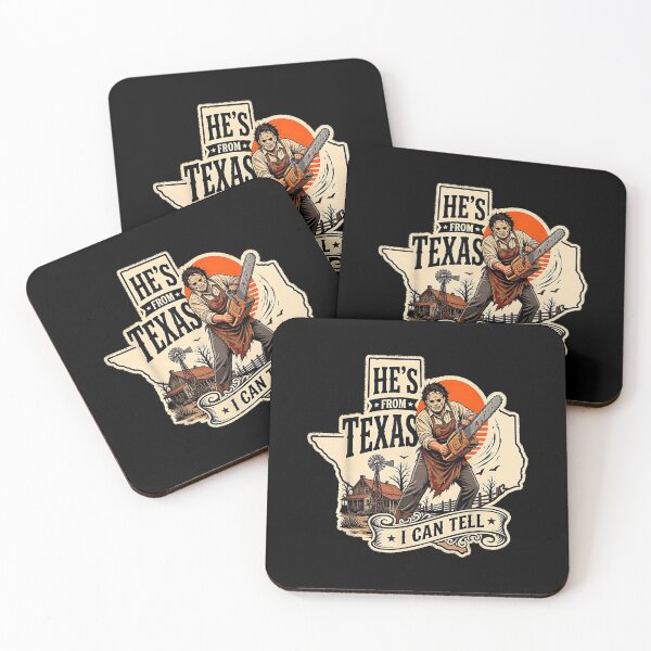 Item preview, Hes from Texas I Can Tell Chainsaw Horror Halloween designed and sold by KristenSabol.