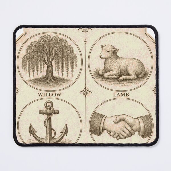 Item preview, Reading The Symbols Gravestone Symbols Plaque designed and sold by BoosterShop.