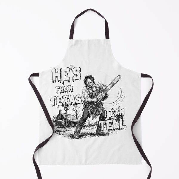 Item preview, Hes from Texas I Can Tell Chainsaw Horror Halloween Graphic designed and sold by KristenSabol.