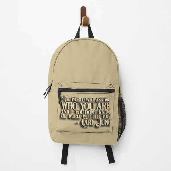 Item preview, Carl Jung Quote Stencil (The World Will Ask) designed and sold by Cathedral of Curiosity.