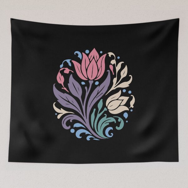 Item preview, Colorful Circular Floral Mandala 057_1 designed and sold by AhmedHelal24795.